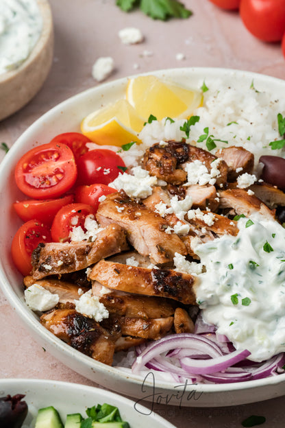 Greek Chicken Bowls