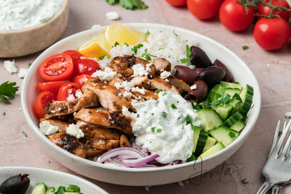 Greek Chicken Bowls