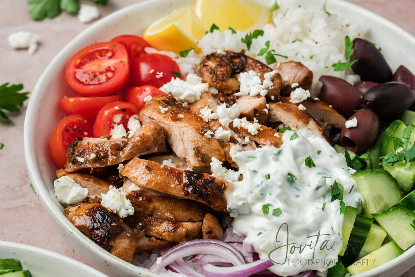 Greek Chicken Bowls