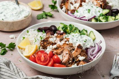Greek Chicken Bowls