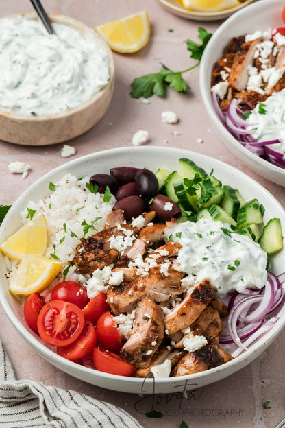 Greek Chicken Bowls