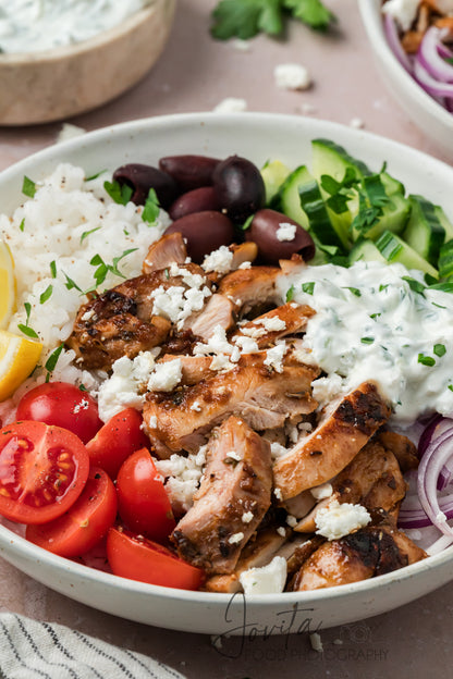 Greek Chicken Bowls