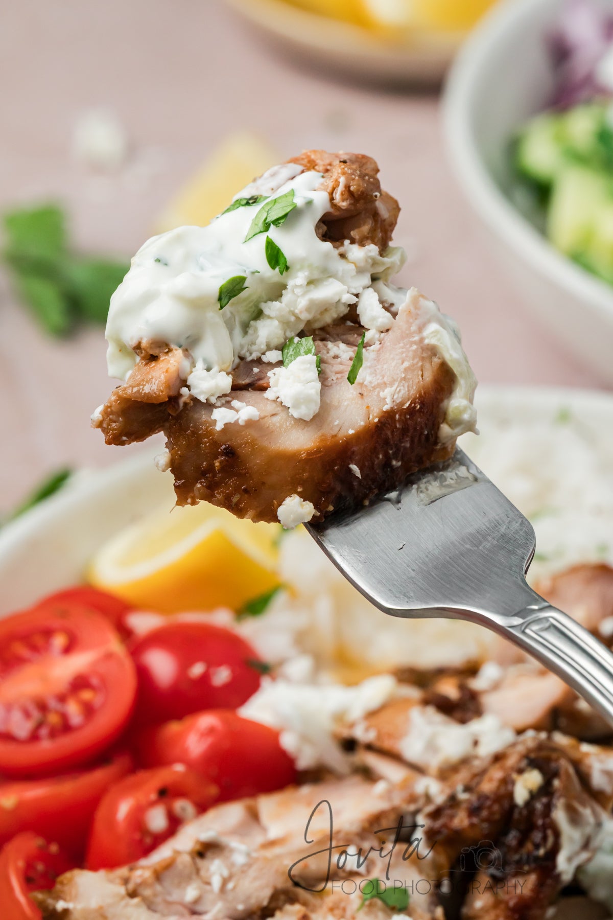 Greek Chicken Bowls