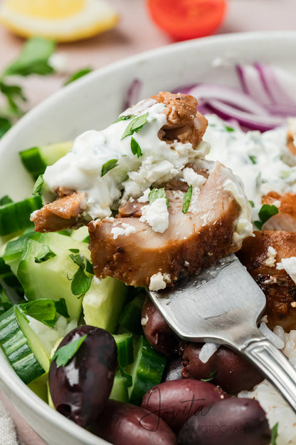 Greek Chicken Bowls