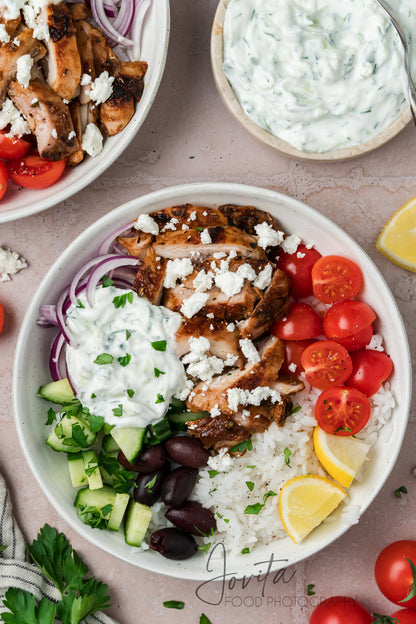 Greek Chicken Bowls