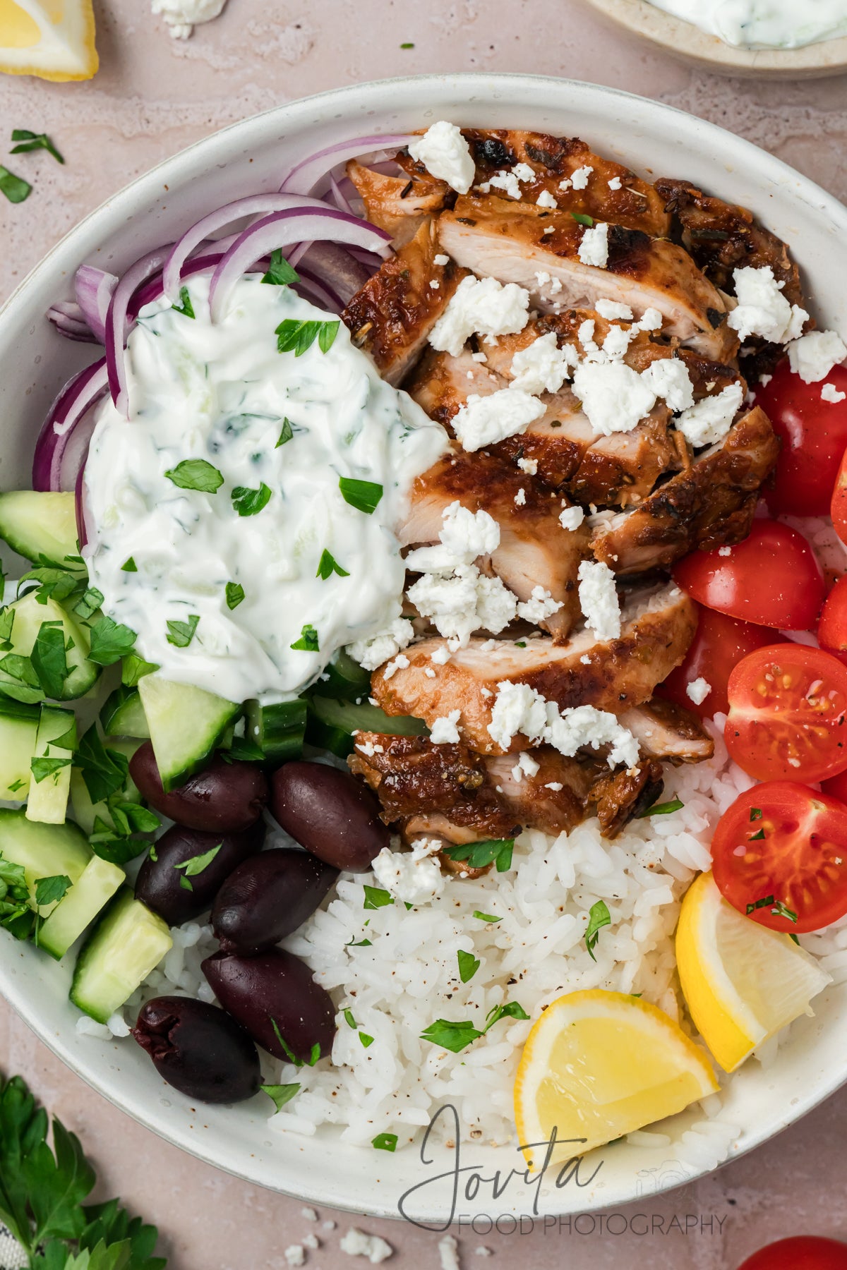 Greek Chicken Bowls