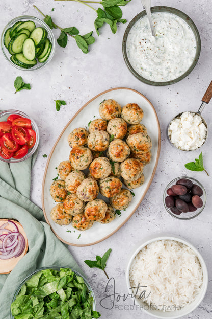 Greek Chicken Meatballs