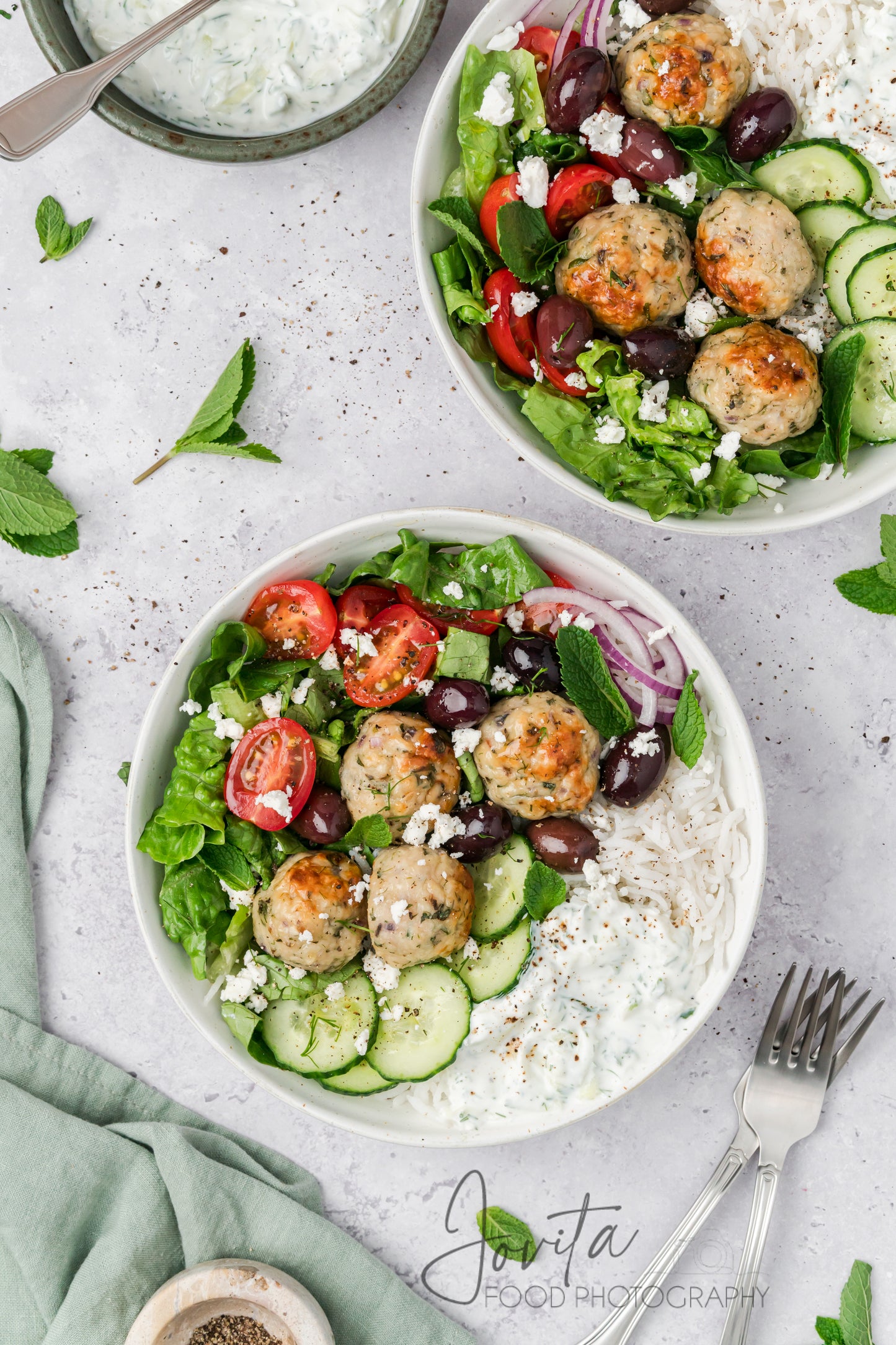 Greek Chicken Meatballs