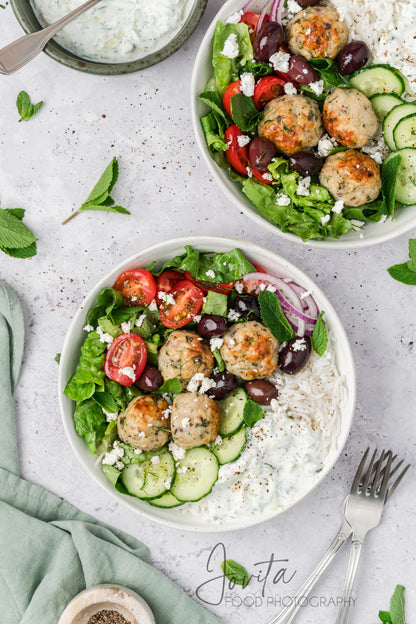 Greek Chicken Meatballs