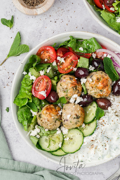 Greek Chicken Meatballs