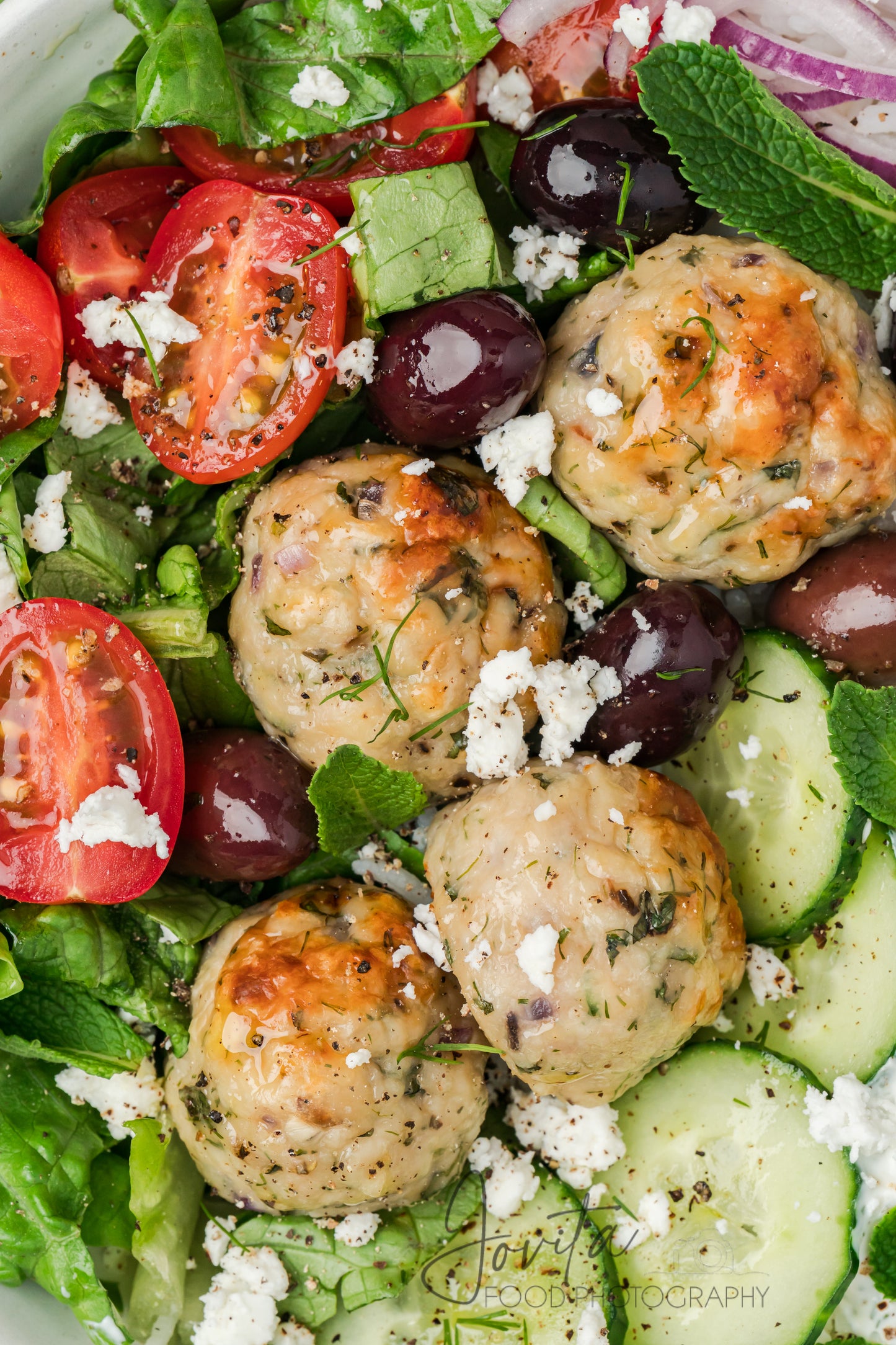Greek Chicken Meatballs