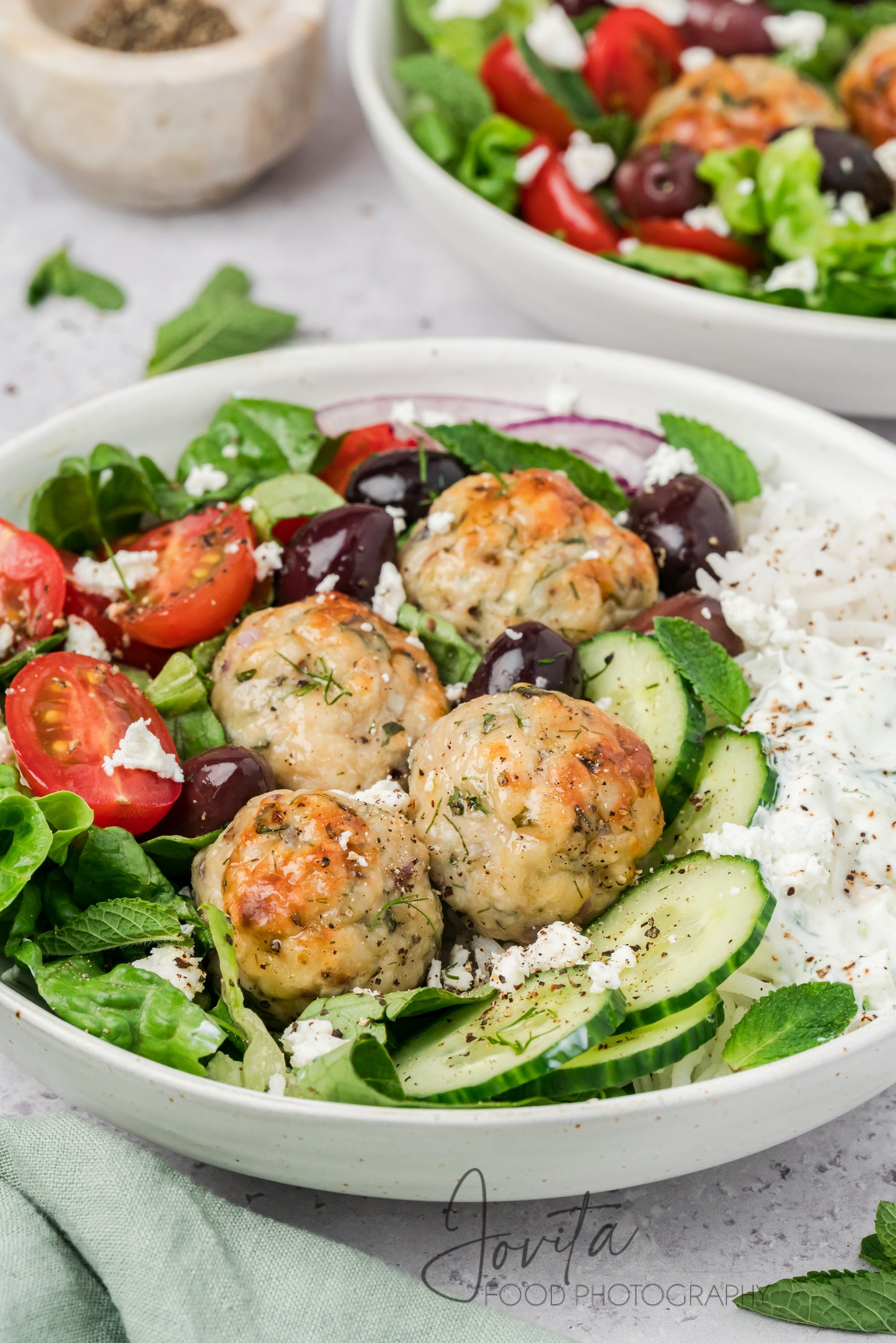 Greek Chicken Meatballs