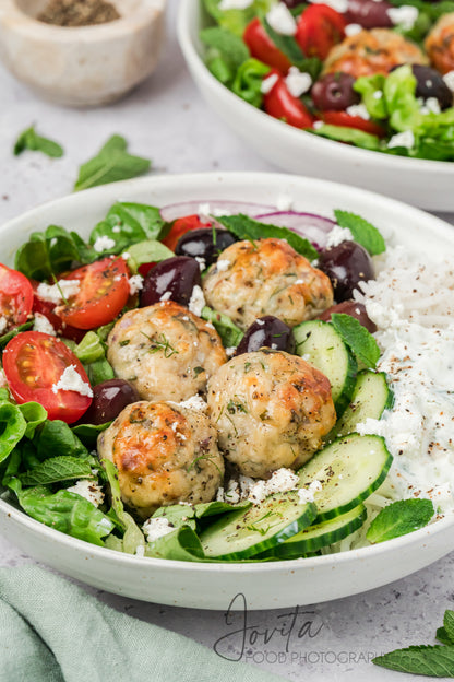 Greek Chicken Meatballs