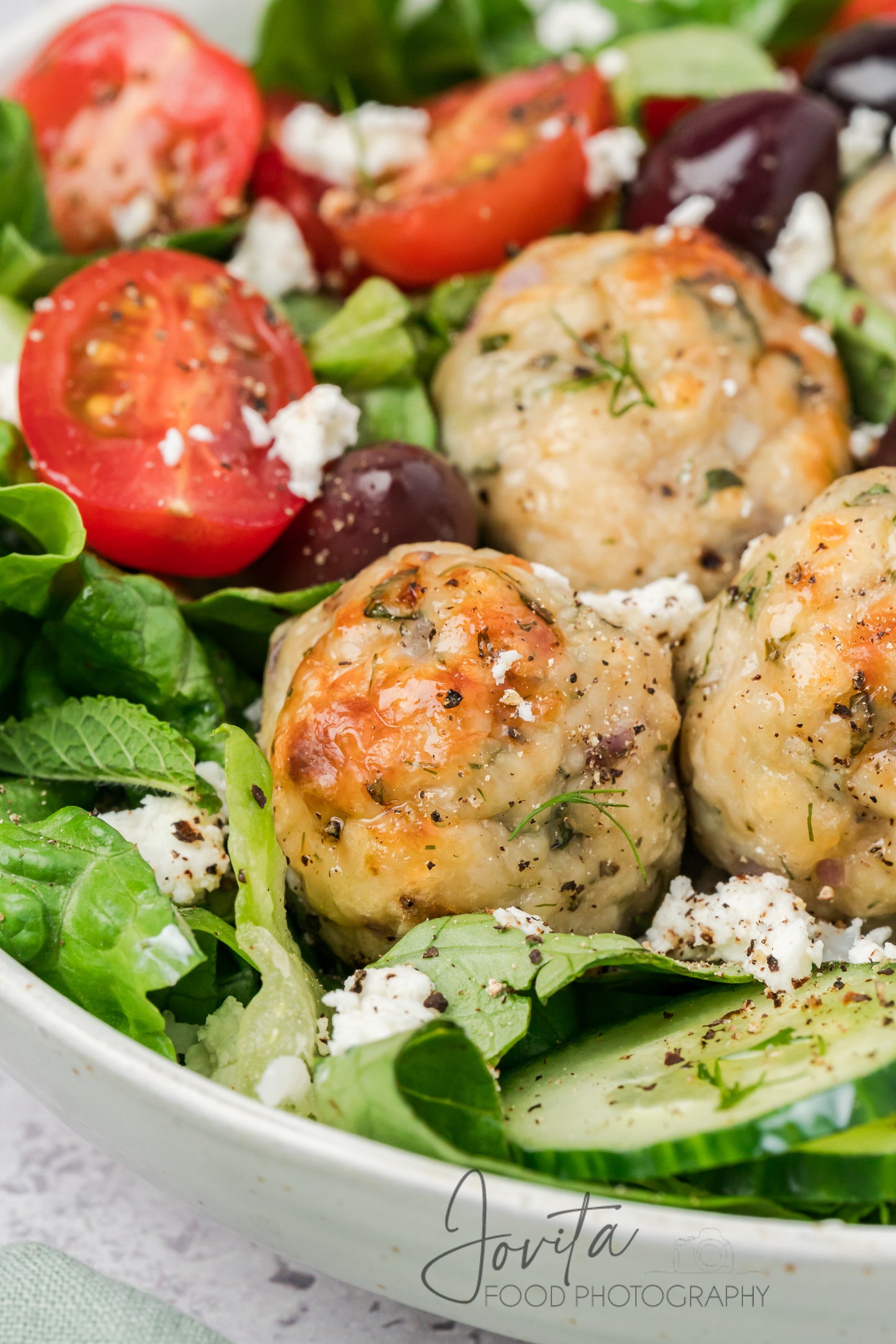 Greek Chicken Meatballs