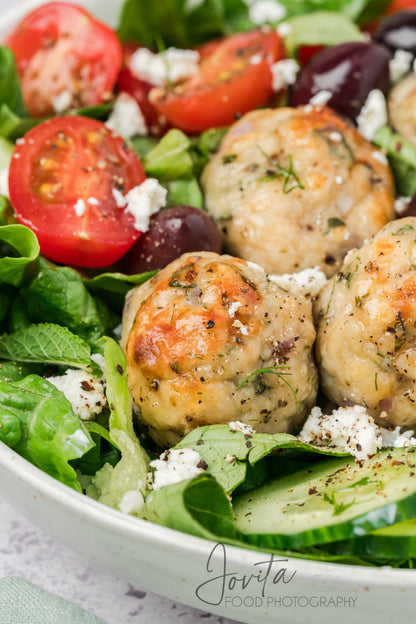 Greek Chicken Meatballs