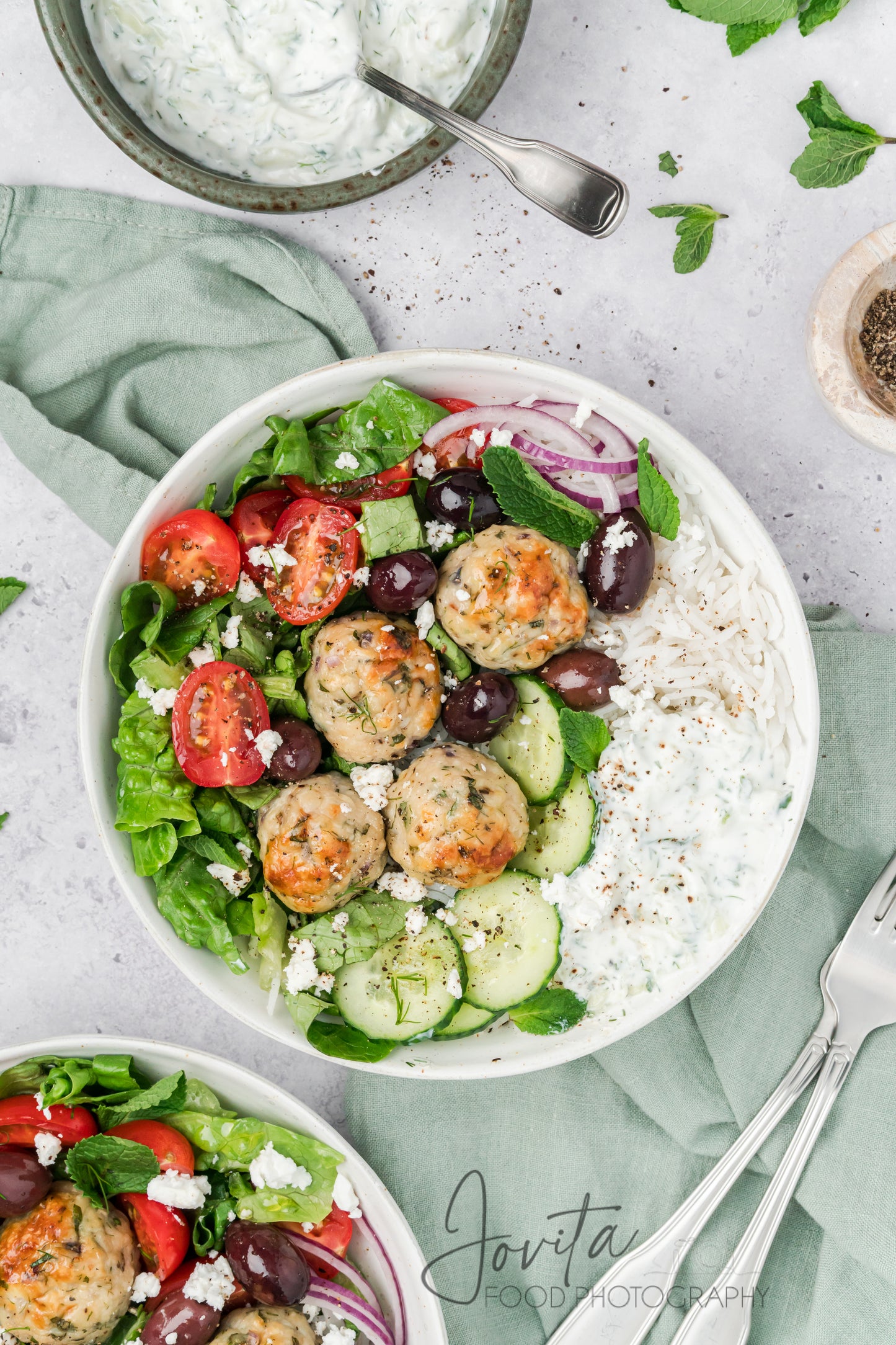 Greek Chicken Meatballs