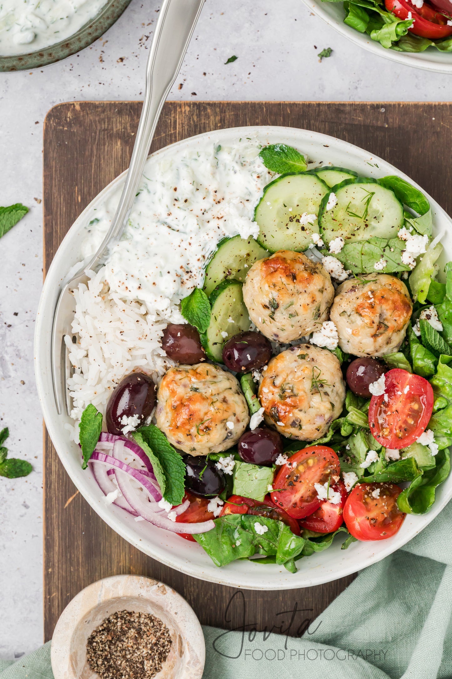 Greek Chicken Meatballs