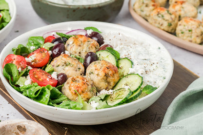 Greek Chicken Meatballs