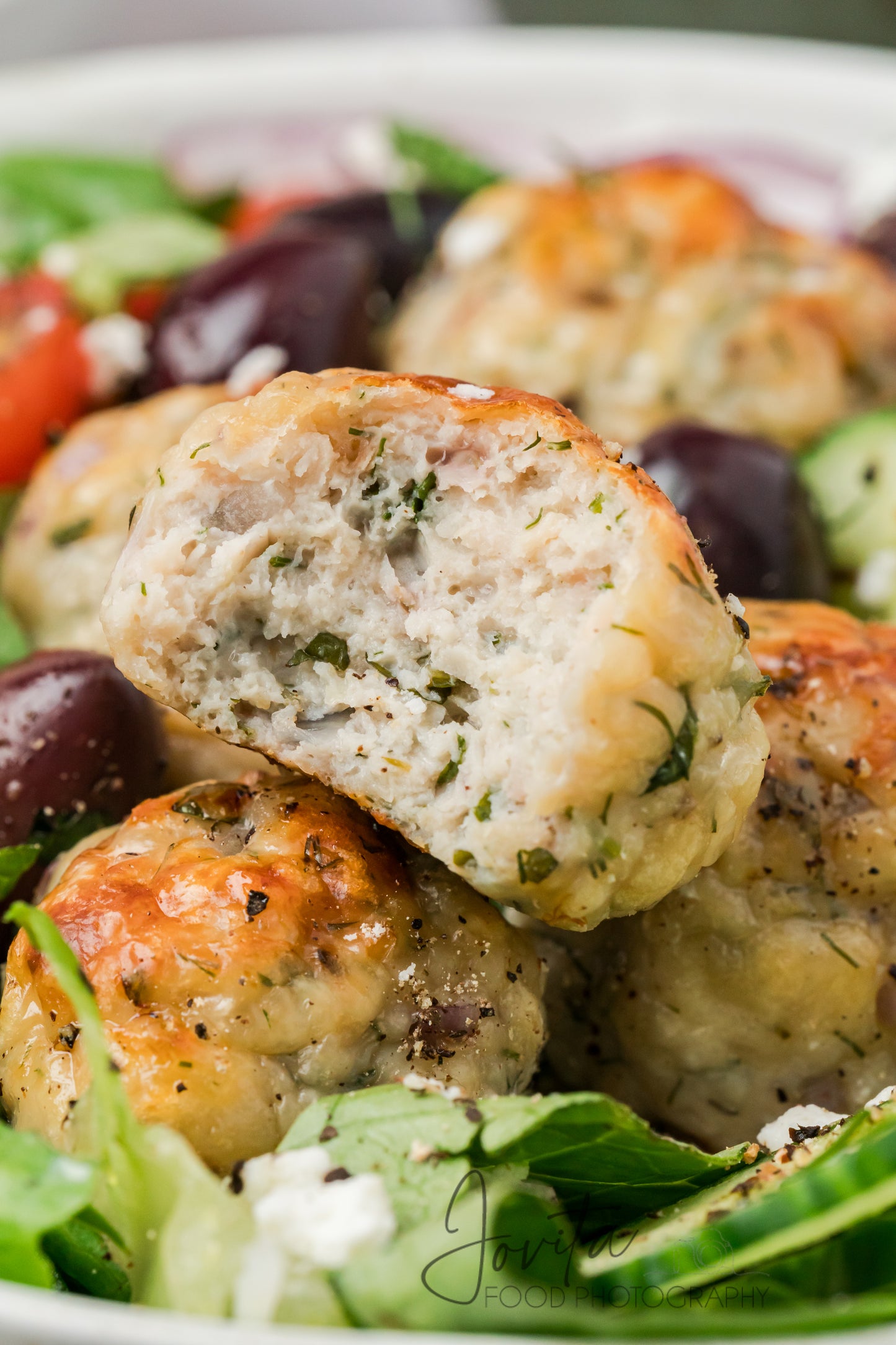 Greek Chicken Meatballs