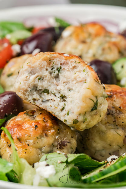 Greek Chicken Meatballs