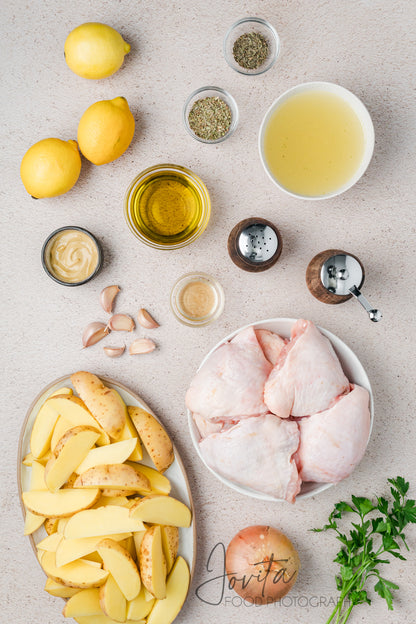 Greek Lemon Chicken and Potatoes