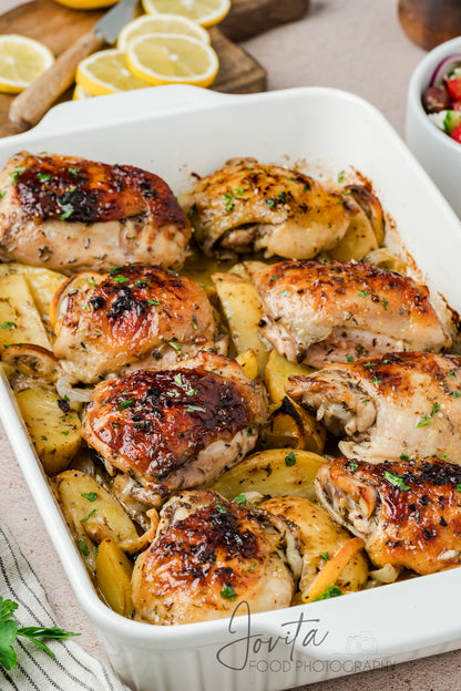 Greek Lemon Chicken and Potatoes