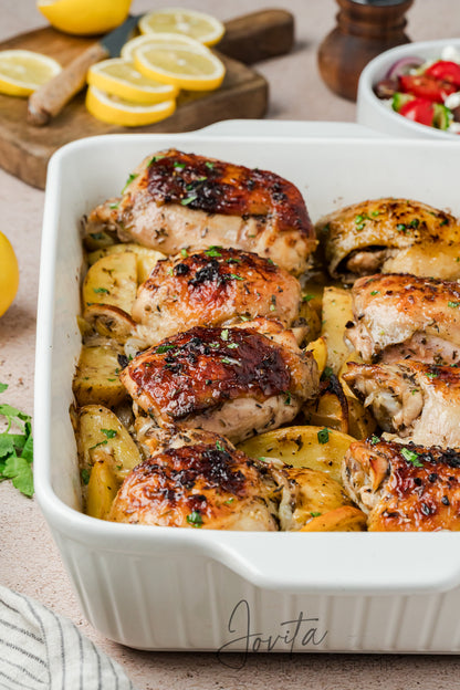 Greek Lemon Chicken and Potatoes
