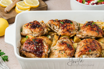 Greek Lemon Chicken and Potatoes