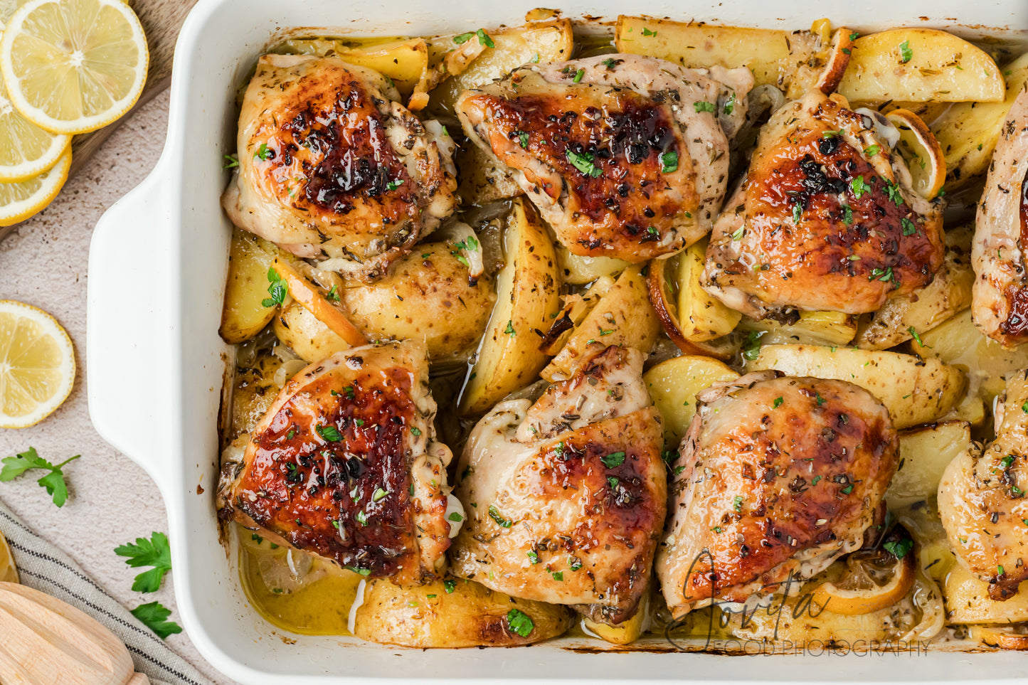 Greek Lemon Chicken and Potatoes