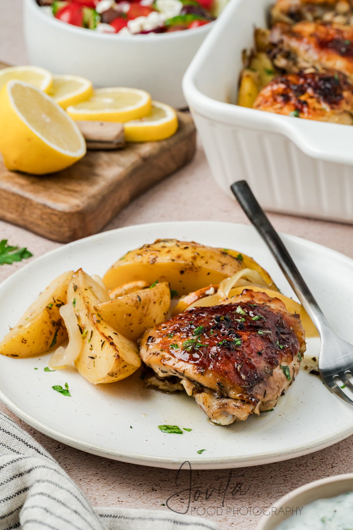 Greek Lemon Chicken and Potatoes