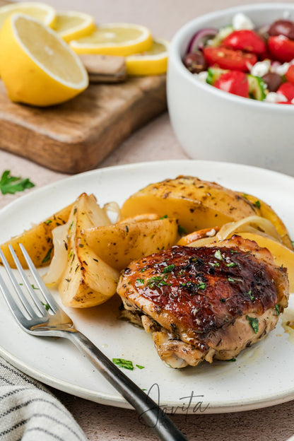 Greek Lemon Chicken and Potatoes