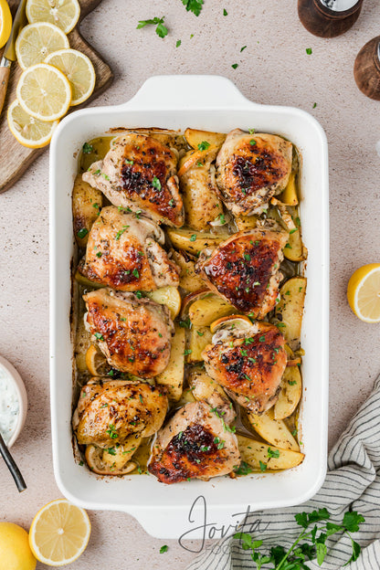 Greek Lemon Chicken and Potatoes