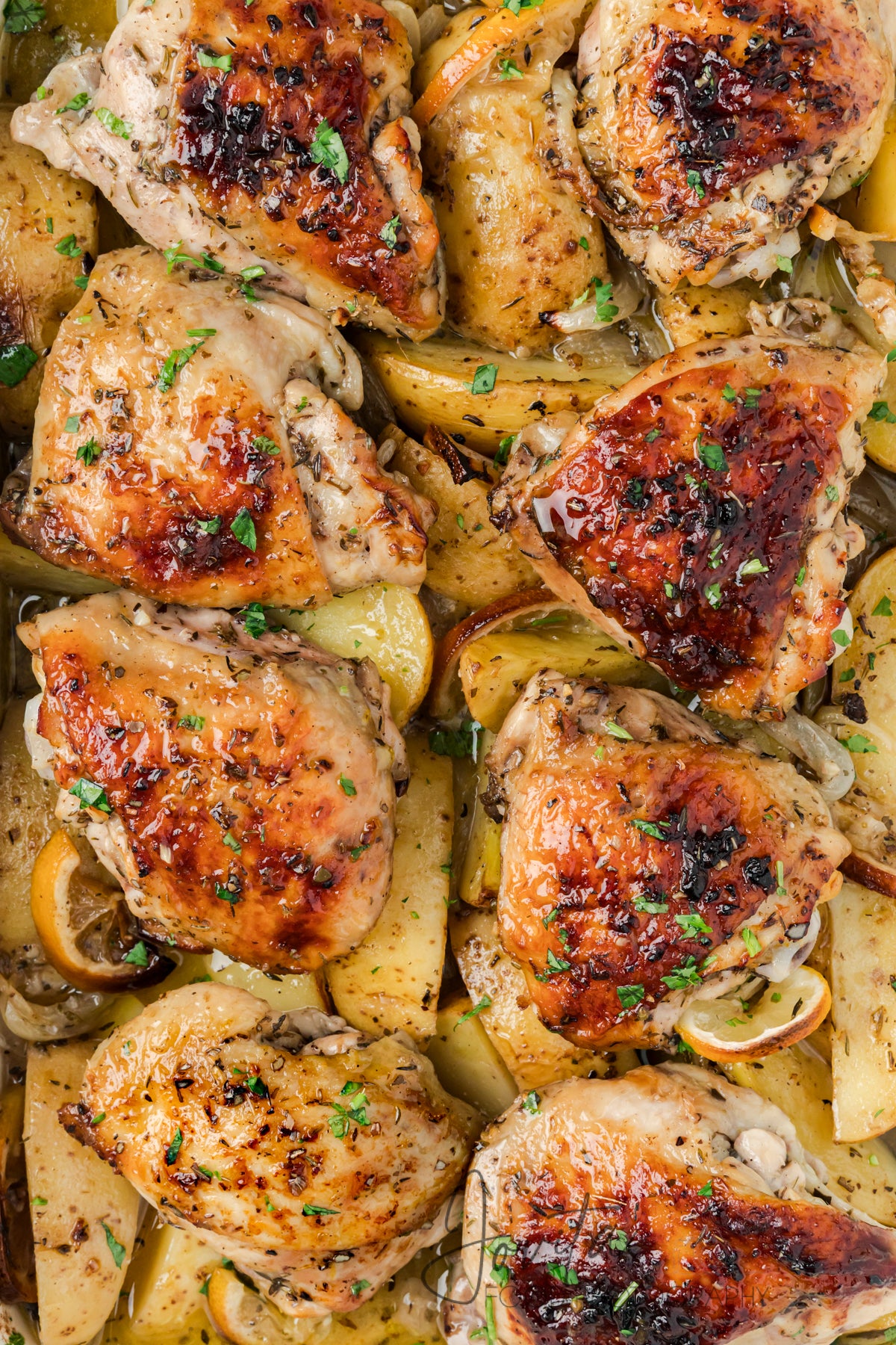 Greek Lemon Chicken and Potatoes