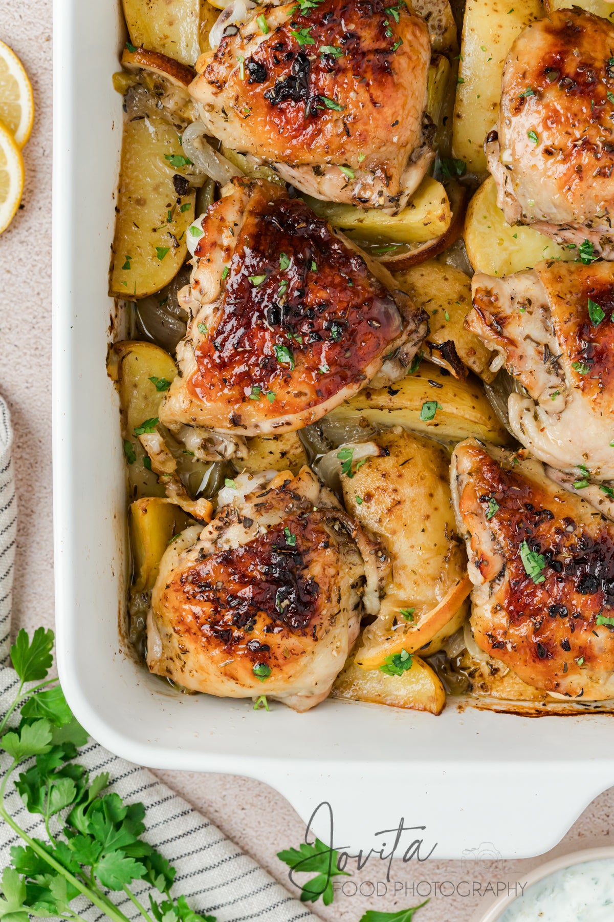 Greek Lemon Chicken and Potatoes