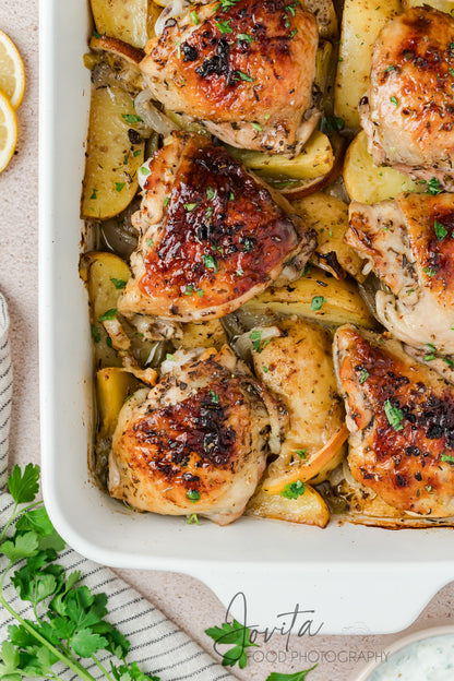 Greek Lemon Chicken and Potatoes