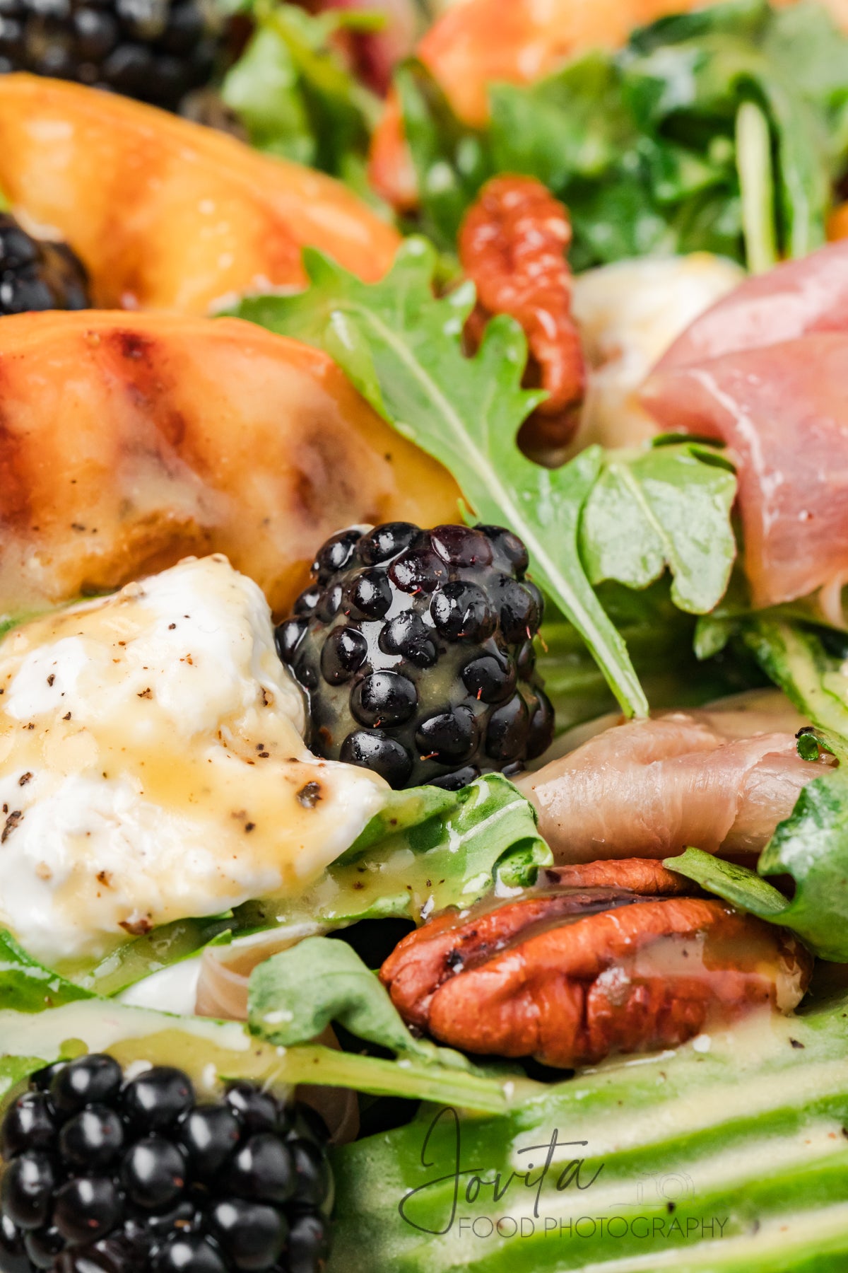 Grilled Peach and Burrata Salad