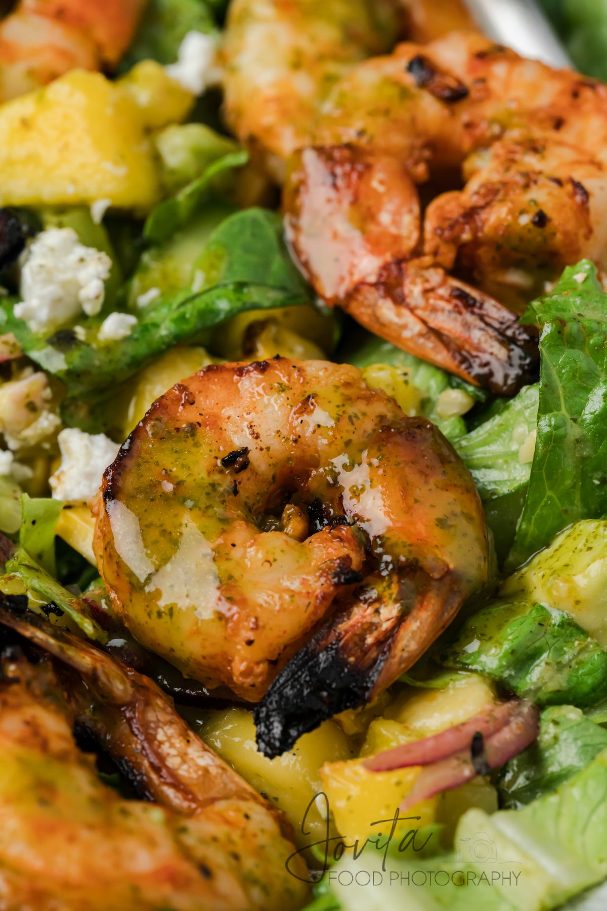 Grilled Shrimp Salad with Cilantro Lime Vinaigrette