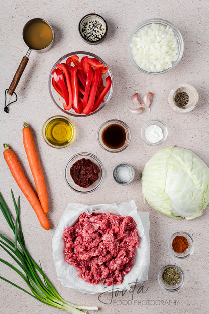 Ground Beef and Cabbage Skillet