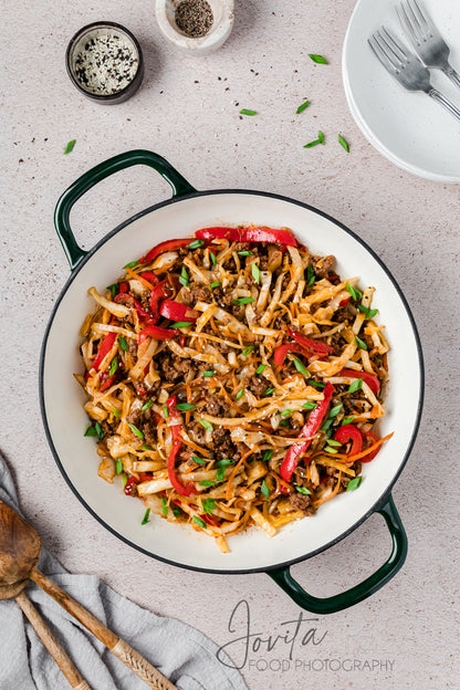 Ground Beef and Cabbage Skillet