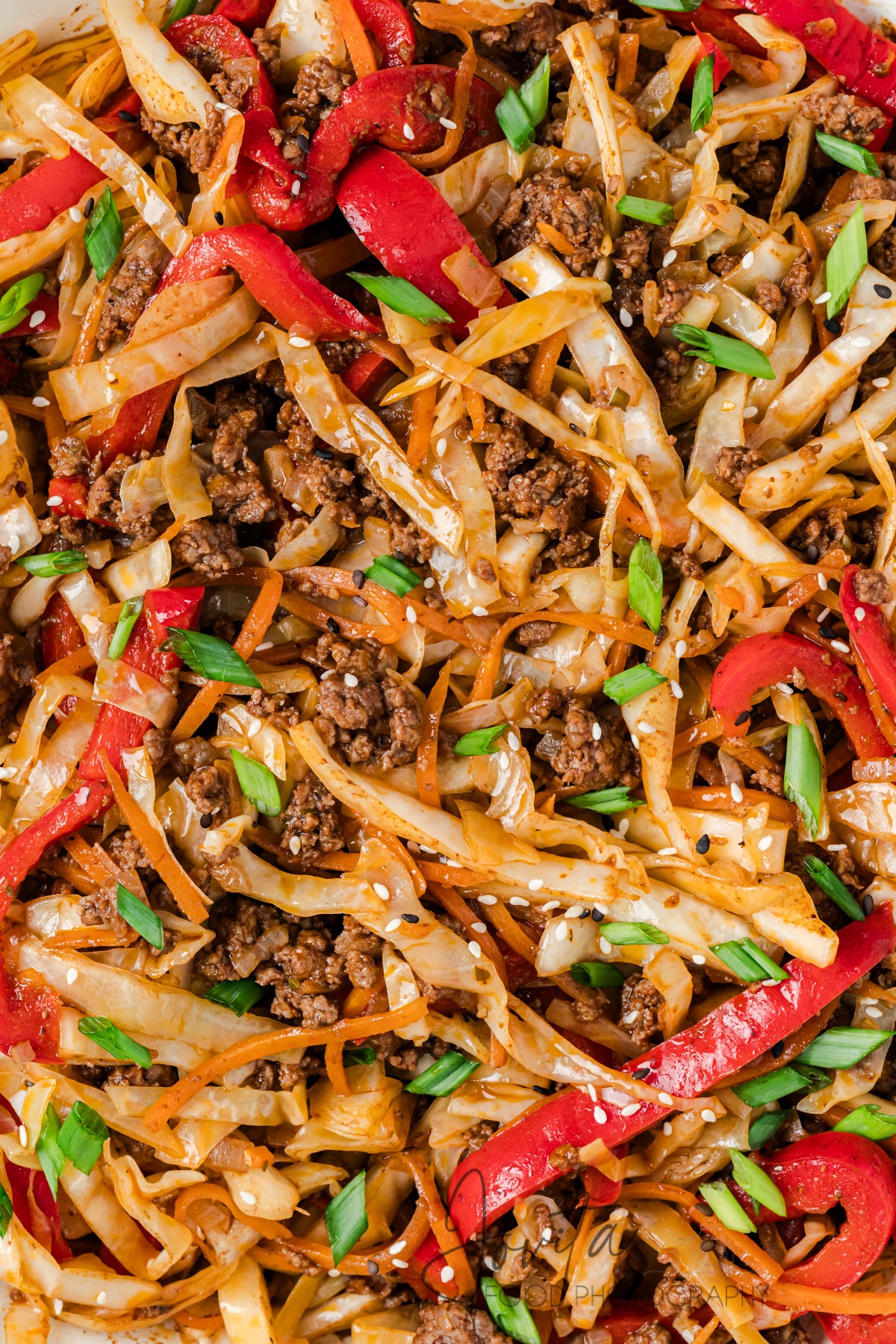 Ground Beef and Cabbage Skillet