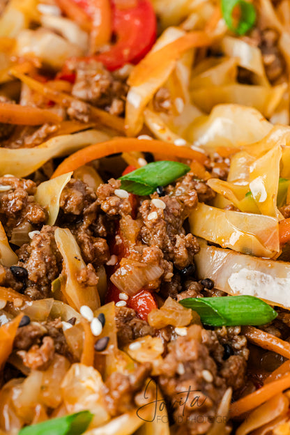 Ground Beef and Cabbage Skillet