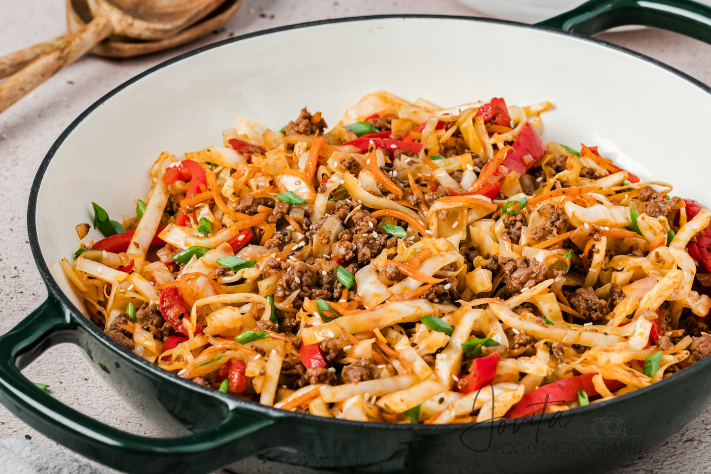 Ground Beef and Cabbage Skillet