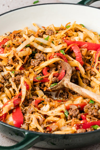 Ground Beef and Cabbage Skillet