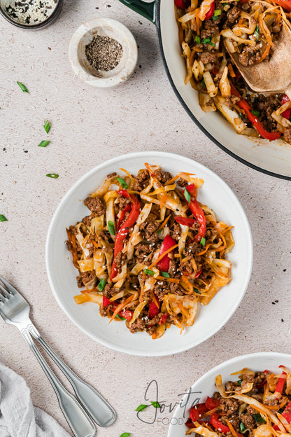 Ground Beef and Cabbage Skillet