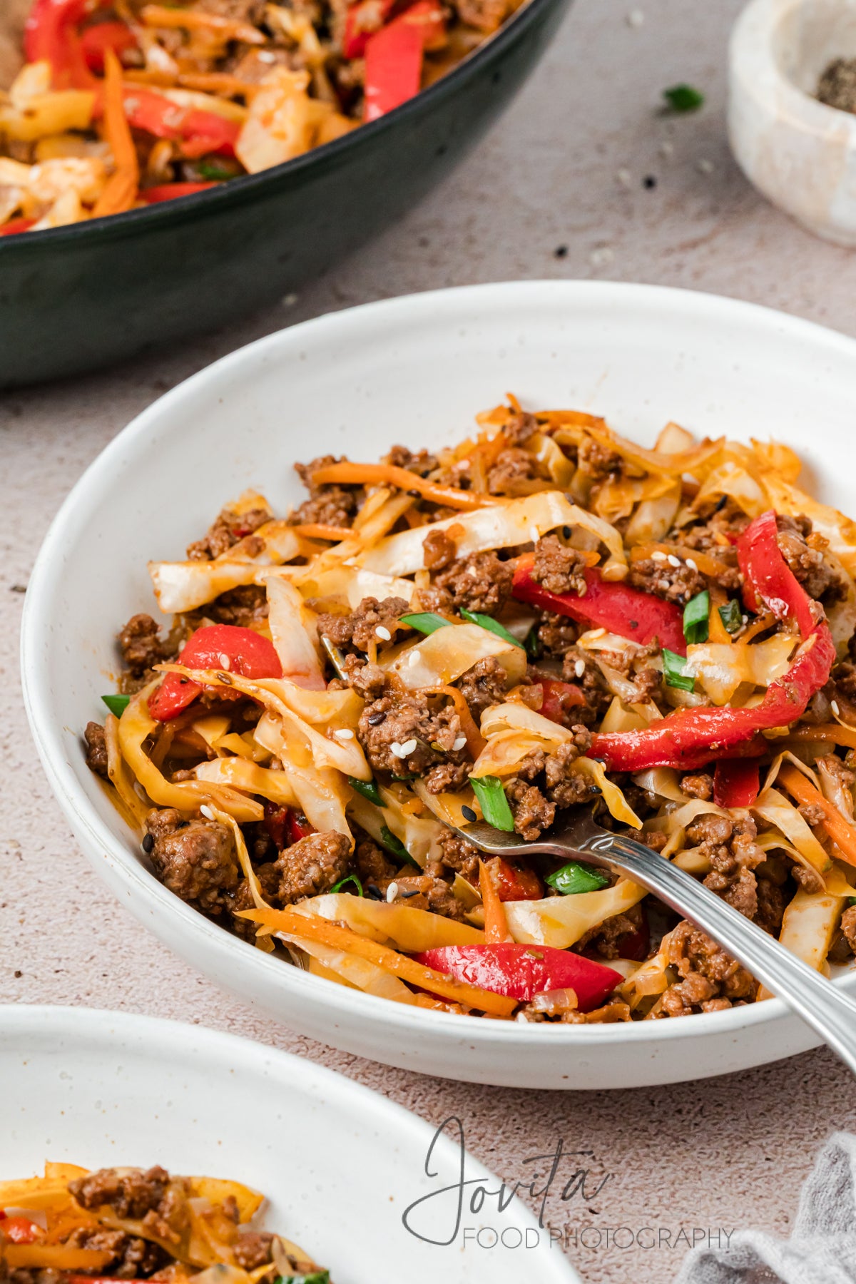 Ground Beef and Cabbage Skillet