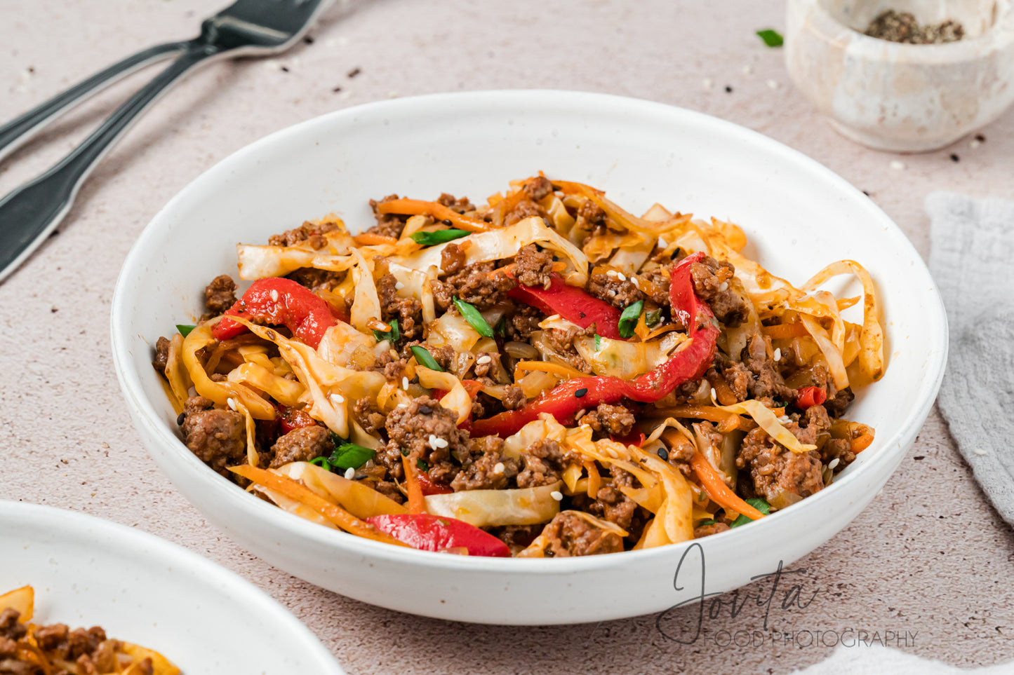 Ground Beef and Cabbage Skillet