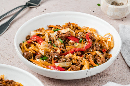 Ground Beef and Cabbage Skillet