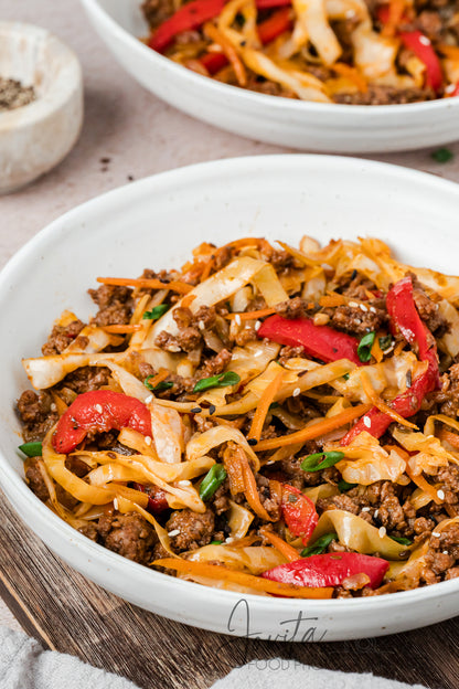 Ground Beef and Cabbage Skillet