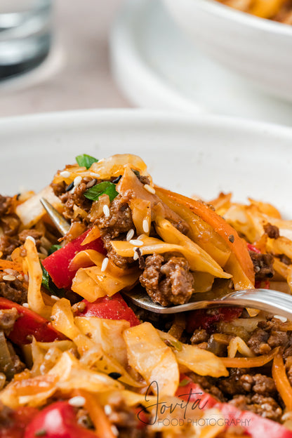 Ground Beef and Cabbage Skillet