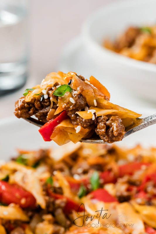 Ground Beef and Cabbage Skillet